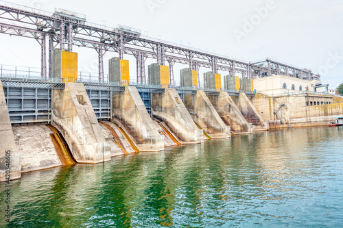 Hydroelectric power plant . Pumped storage hydropower is a type of hydroelectric energy storage