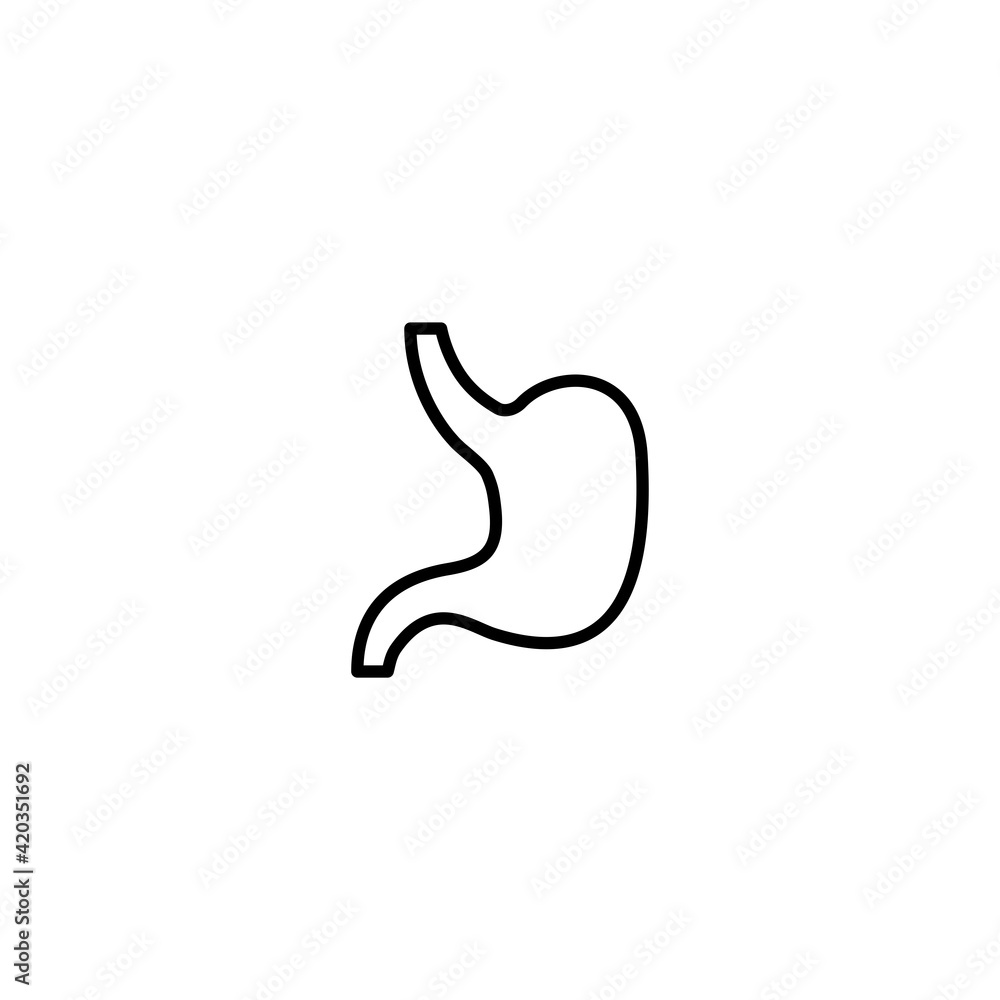 Lung icon vector for web, computer and mobile app Lung icon vector for web, computer and mobile app