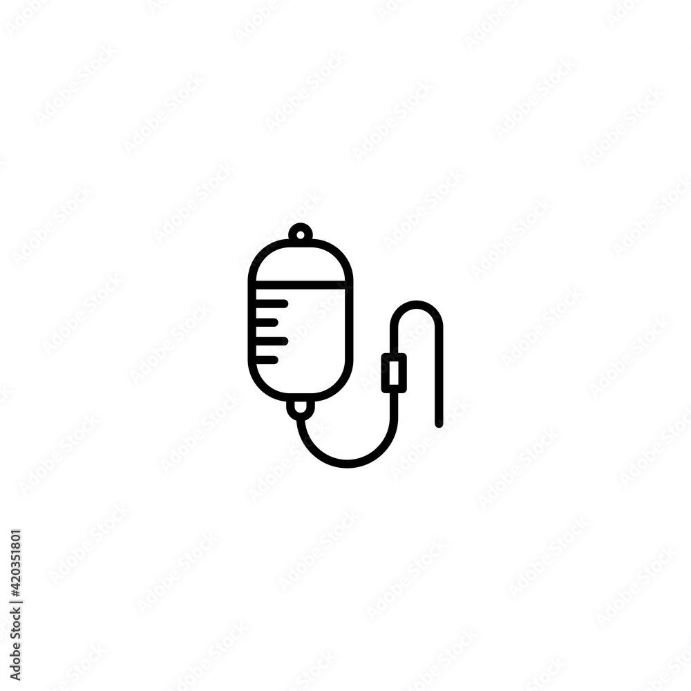 Infuse icon vector for web, computer and mobile app Infuse icon vector for web, computer and mobile app