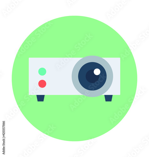 Projector Vector Icon