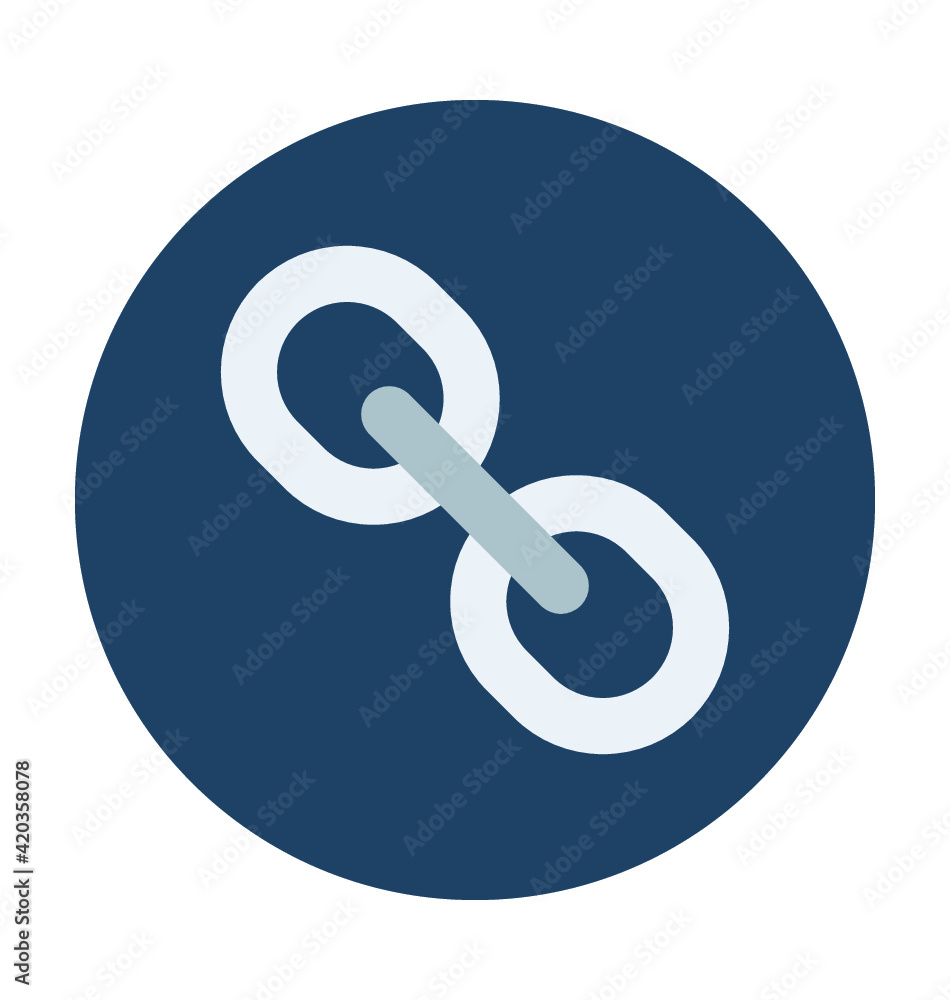 Link Vector Icon Link Vector Icon