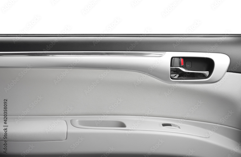 Japanese car door on white background Japanese car door on white background