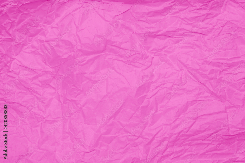Close up texture of crumpled paper Close up texture of crumpled paper