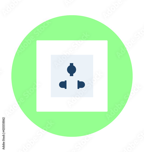 Socket Vector Icon