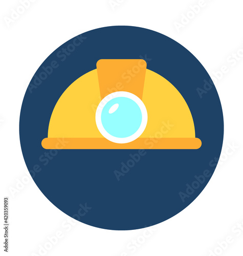 Hard Hat Vector Icon