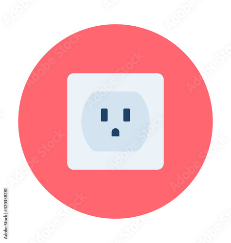 Socket Vector Icon