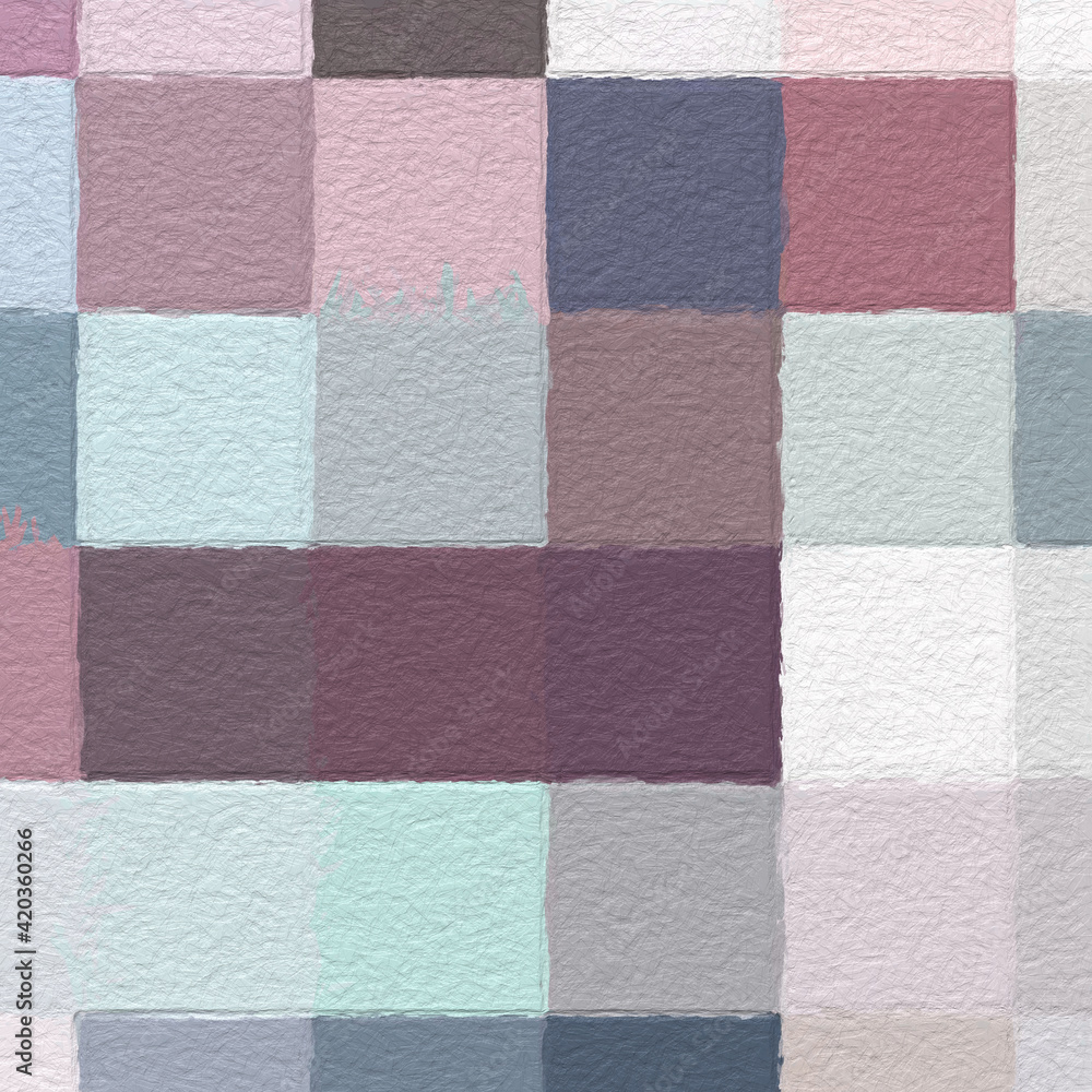 colorful abstract mosaic with a rough texture background. Sweet color square pattern background. Picture for creative wallpaper or design art work. Backdrop have copy space for text. colorful abstract mosaic with a rough texture background. Sweet color square pattern background. Picture for creative wallpaper or design art work. Backdrop have copy space for text.