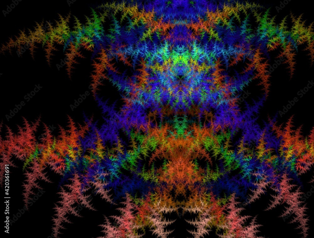 Imaginatory fractal background generated Image Imaginatory fractal background generated Image