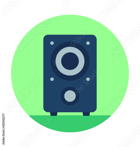 Speaker Vector Icon