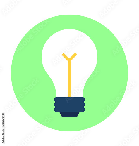 Bulb Vector Icon