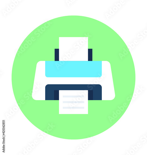 Printer Vector Icon