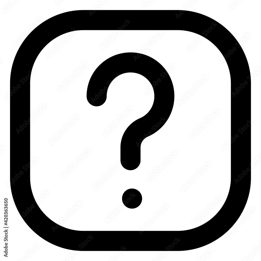Interrogative mark denoting concept of of ask question icon
Interrogative mark denoting concept of of ask question icon