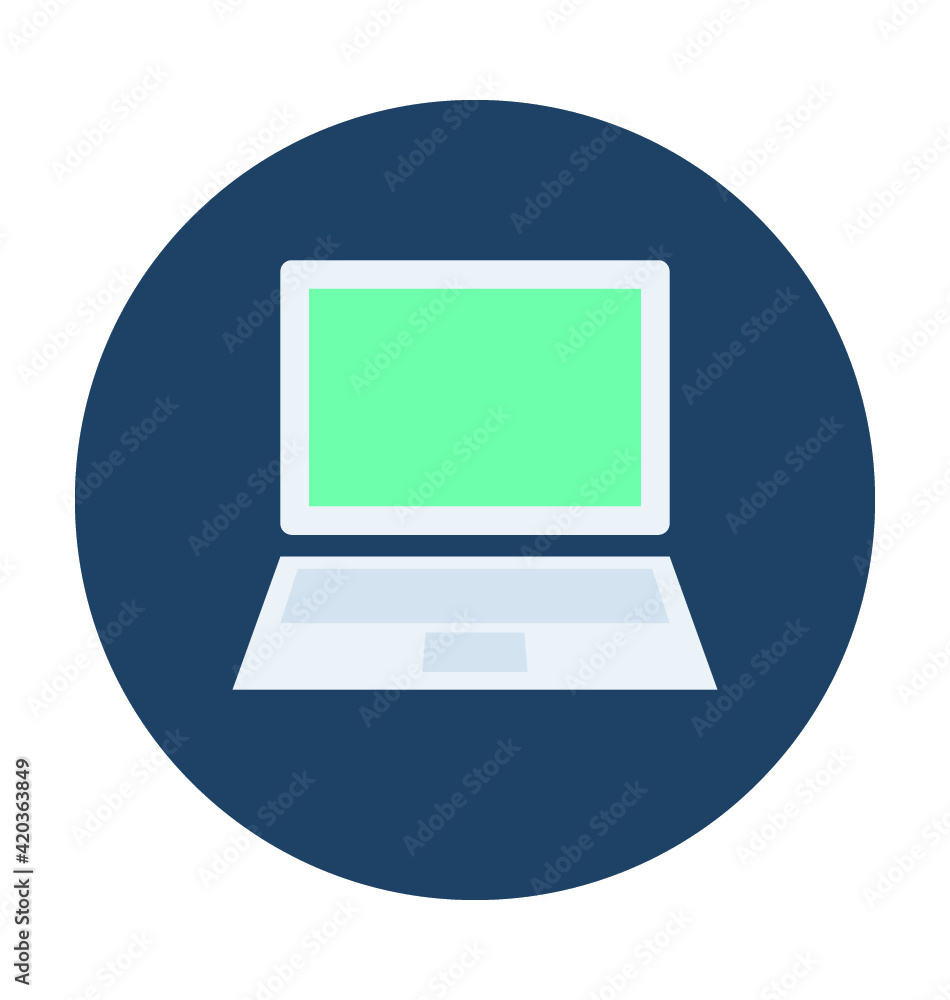 Laptop Vector Icon Laptop Vector Icon