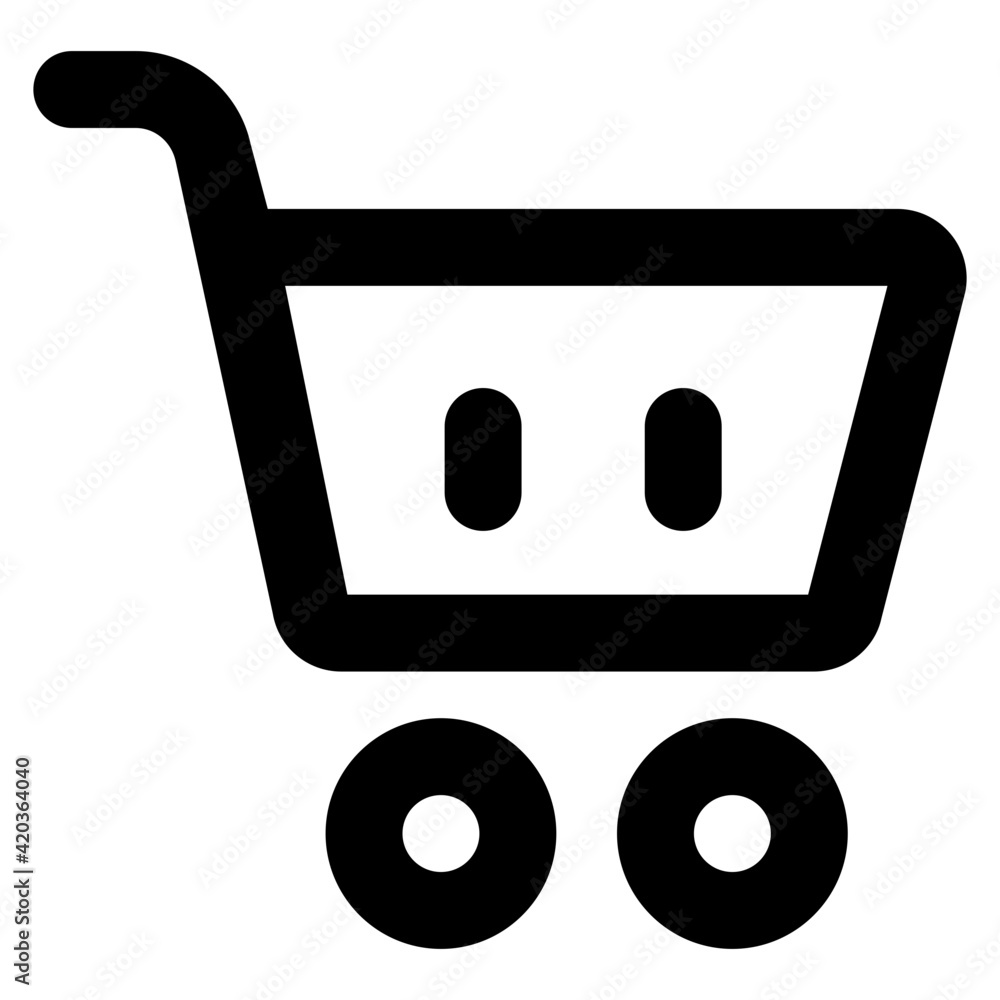 An icon design of shopping trolley, editable vector
An icon design of shopping trolley, editable vector