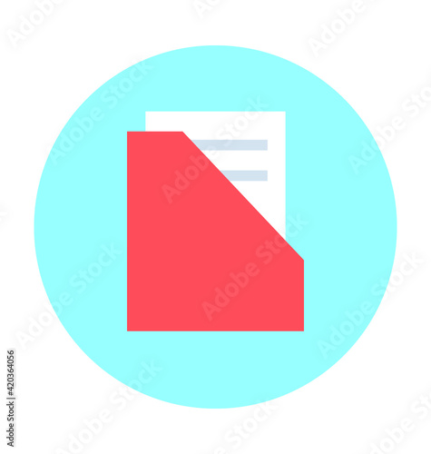 Free Download File Folder Vector Icon - GFXLoad