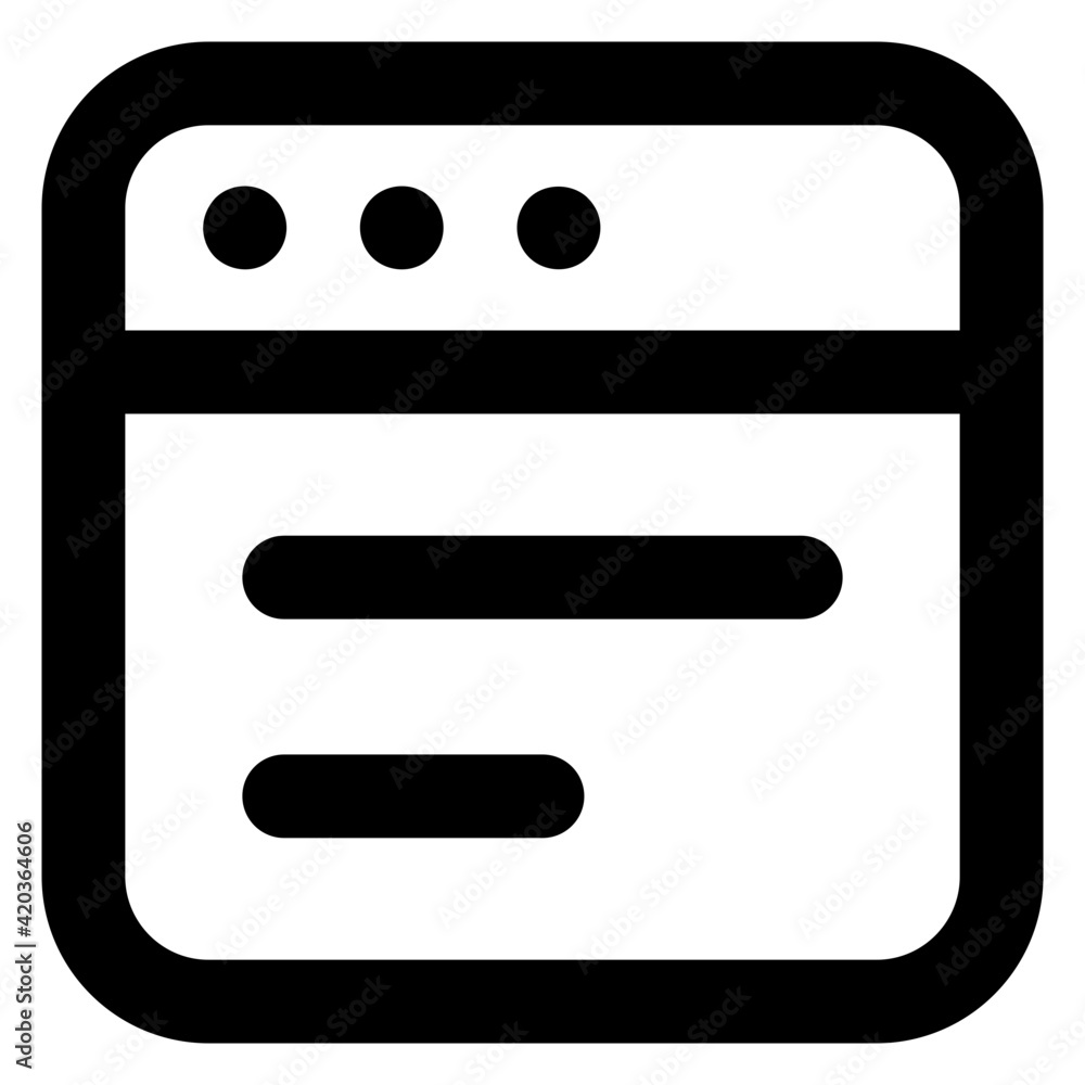An icon design of web content, editable vector
An icon design of web content, editable vector