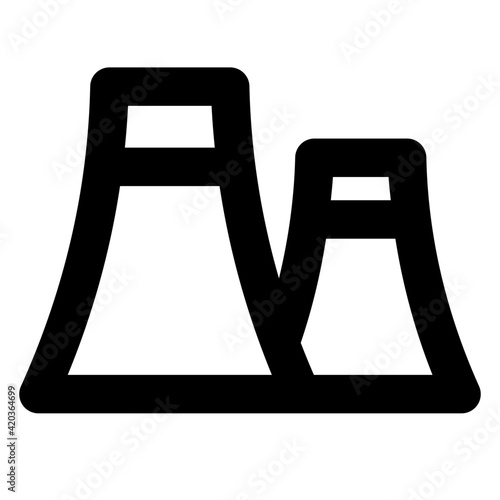 
Vector design of brick kilns icon

