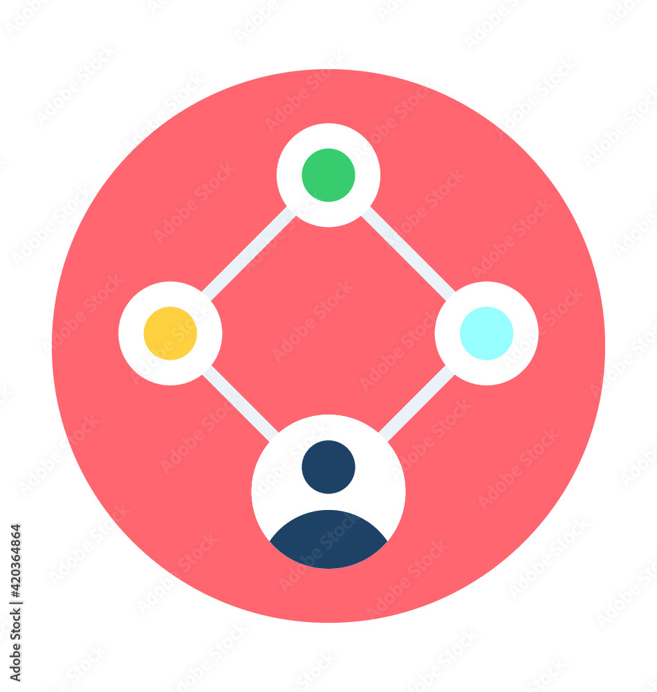 Organization Structure Vector Icon Organization Structure Vector Icon