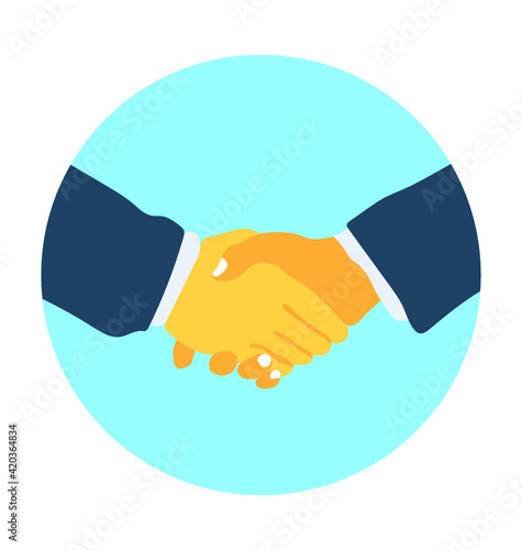 Business Partner Vector Icon