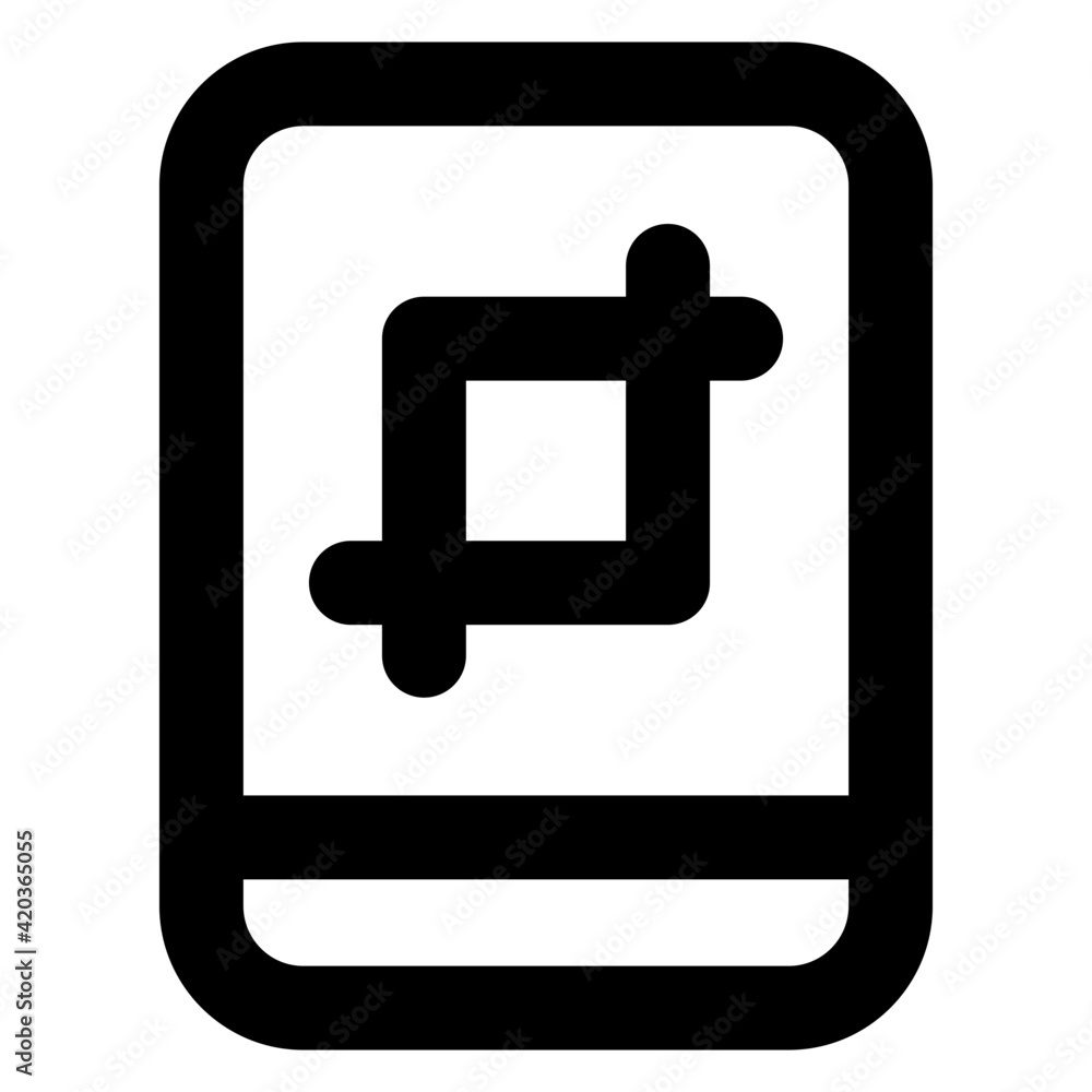 Mobile video icon of solid style
Mobile video icon of solid style