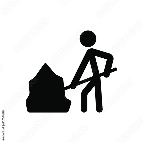 Digging icon