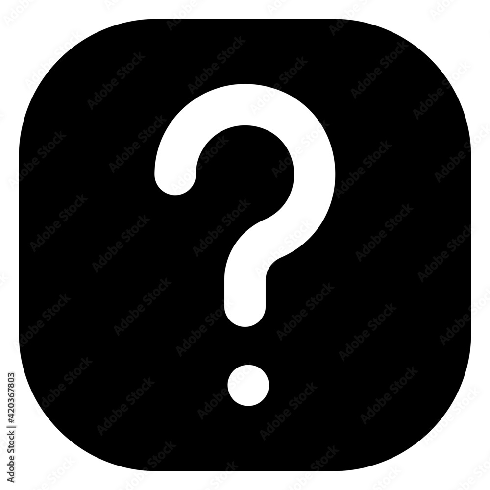 Interrogative mark denoting concept of of ask question icon
Interrogative mark denoting concept of of ask question icon