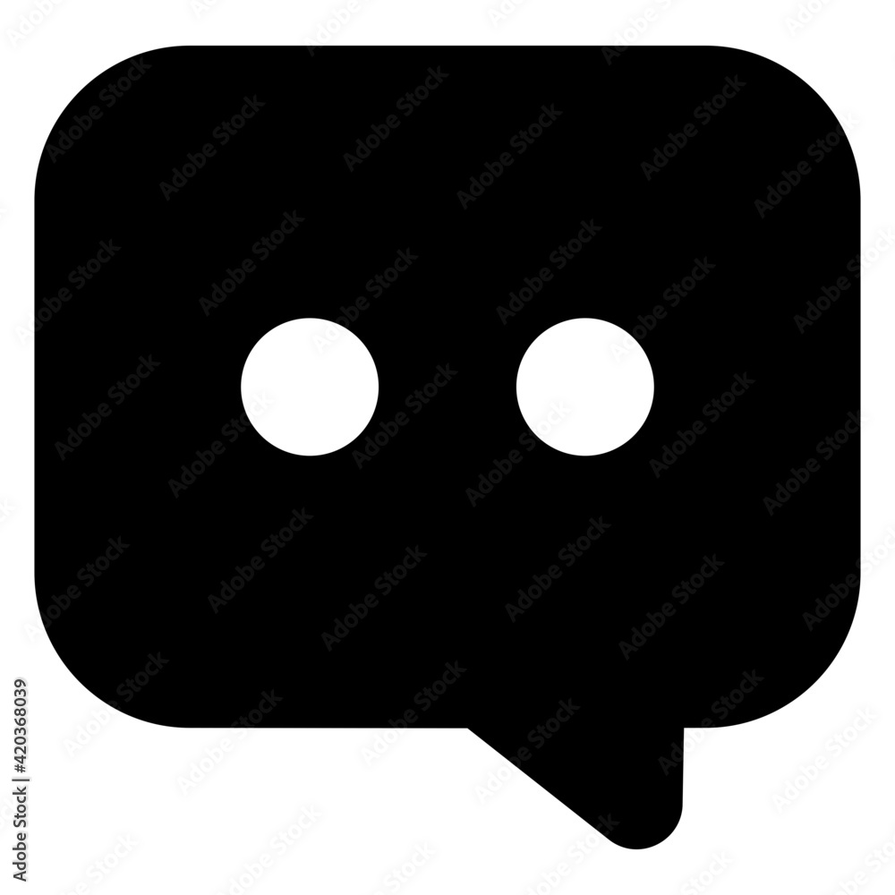 Modern style of typing message icon
Modern style of typing message icon