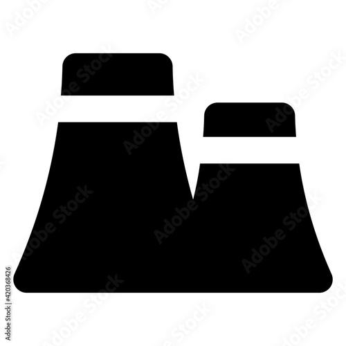 
Vector design of brick kilns icon

