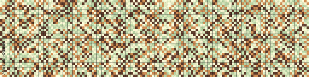 Fototapeta premium Abstract Geometric Pattern generative computational art illustration