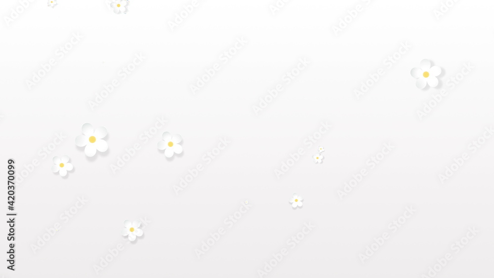 Growing floral background, paper flowers appearing, botanical pattern, bridal round bouquet, paper craft, 4k animation Growing floral background, paper flowers appearing, botanical pattern, bridal round bouquet, paper craft, 4k animation