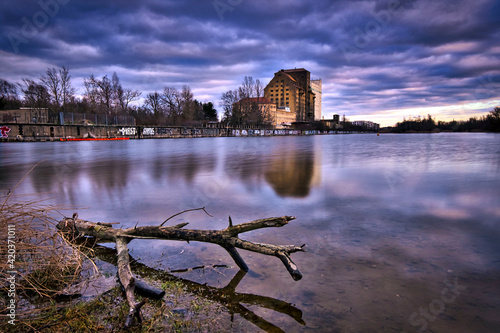 Alte Speicherhäuser am 