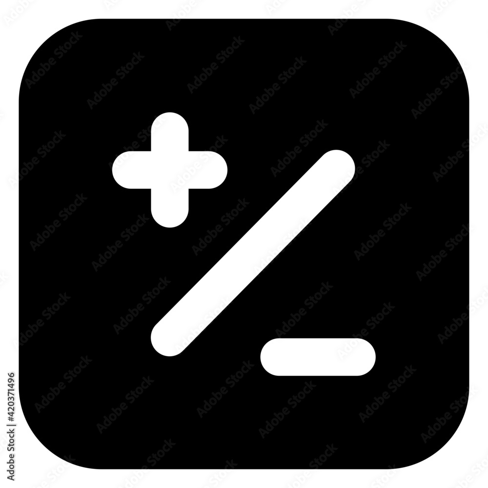 Obraz premium An icon design of brightness control button