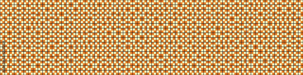 Fototapeta premium Abstract Geometric Pattern generative computational art illustration