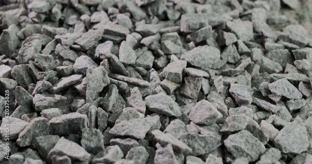 One of the most popular building materials - rubble One of the most popular building materials - rubble