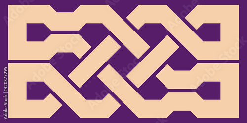 Celtic knot. Medieval decor...