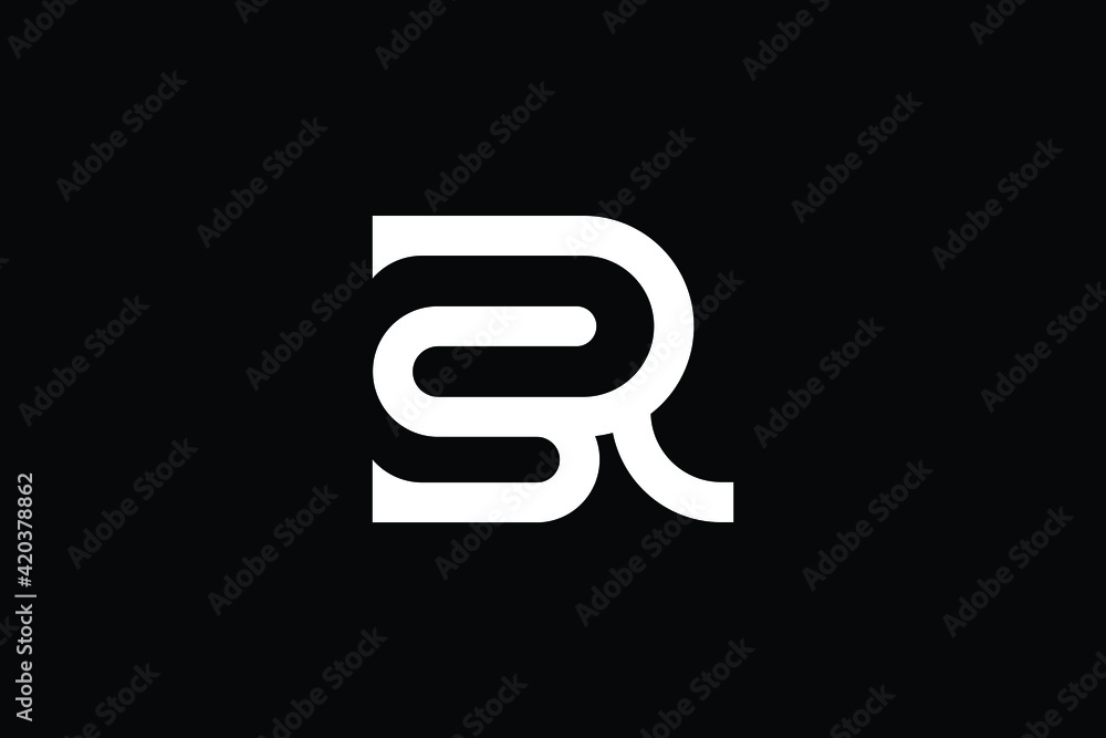SR logo letter design on luxury background. RS logo monogram initials letter concept. SR icon logo design. RS elegant and Professional letter icon design on black background. S R RS SR SR logo letter design on luxury background. RS logo monogram initials letter concept. SR icon logo design. RS elegant and Professional letter icon design on black background. S R RS SR
