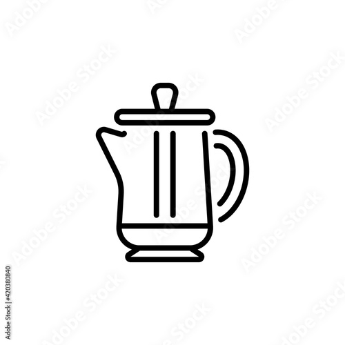 Percolator icon in vector. Logotype