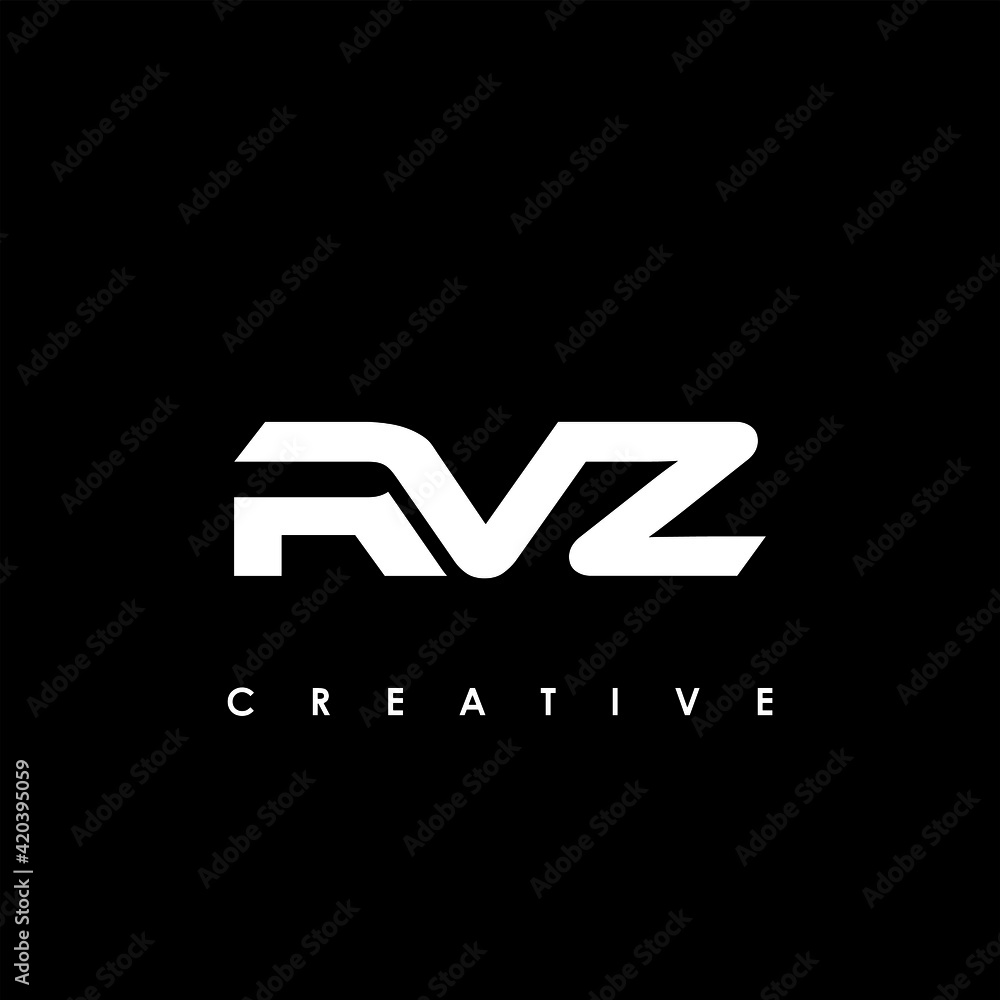 RVZ Letter Initial Logo Design Template Vector Illustration RVZ Letter Initial Logo Design Template Vector Illustration
