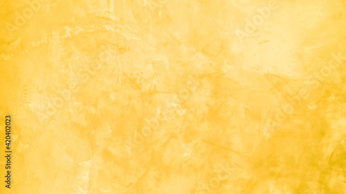Photography Yellow cement wall, yellow abstract background, texture wall, cement texture, copy space for the text, blank template design, soft blurred style
