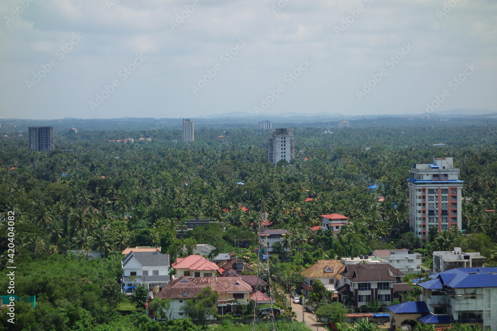 Aerial view of Kochi Aerial view of Kochi