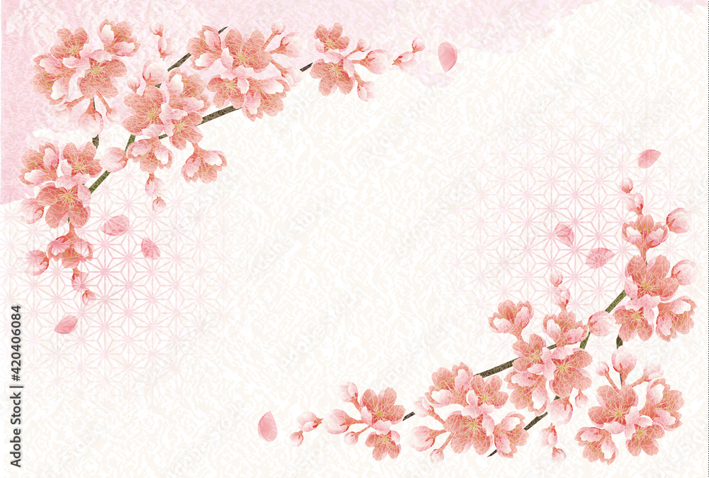 春の花のベクターイラスト素材 春の花のベクターイラスト素材