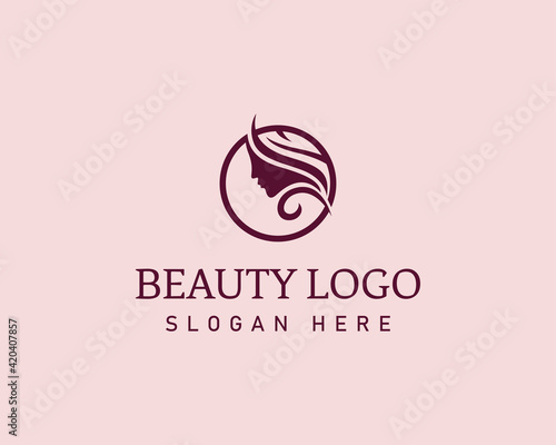 beauty logo salon logo beauty salon logo creative hair logo fashion logo line creative beauty logo