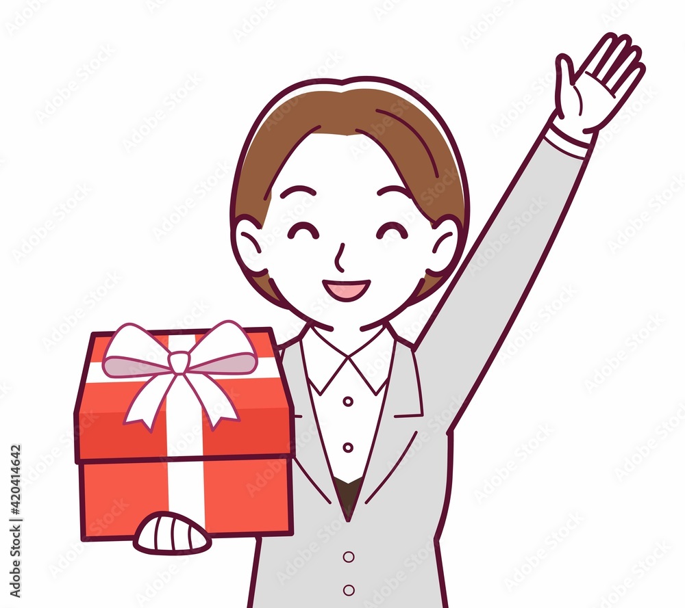 新人の会社員の女性 新人の会社員の女性