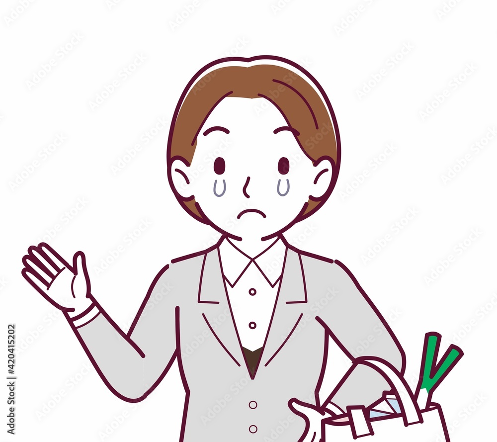 新人の会社員の女性 新人の会社員の女性