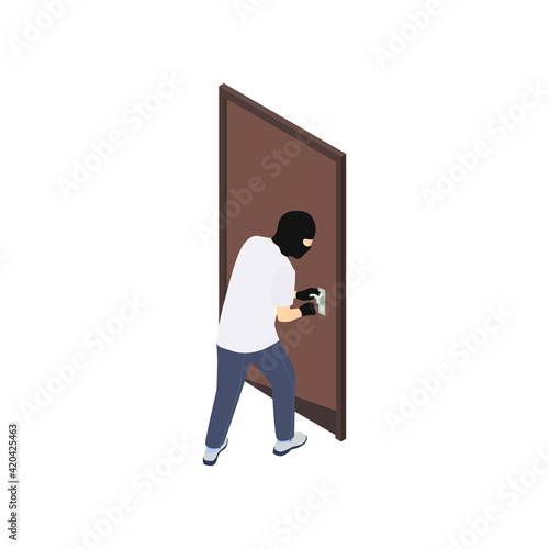 Door Smashing Robbery Composition