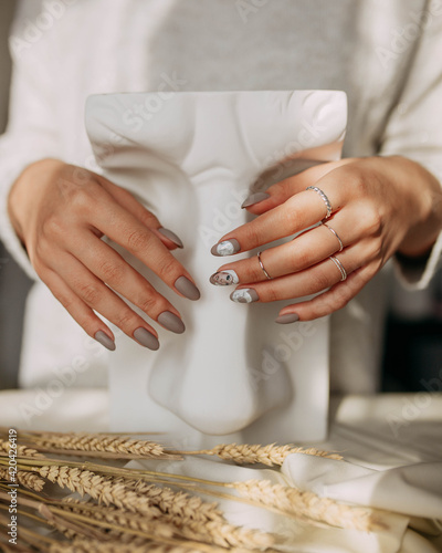 stylish manicure