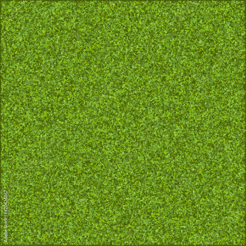 Vector pattern. Grass. Top view. 