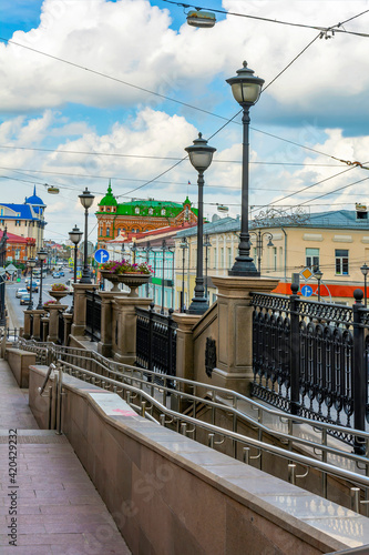 Tomsk, stairs on Lenin Avenue