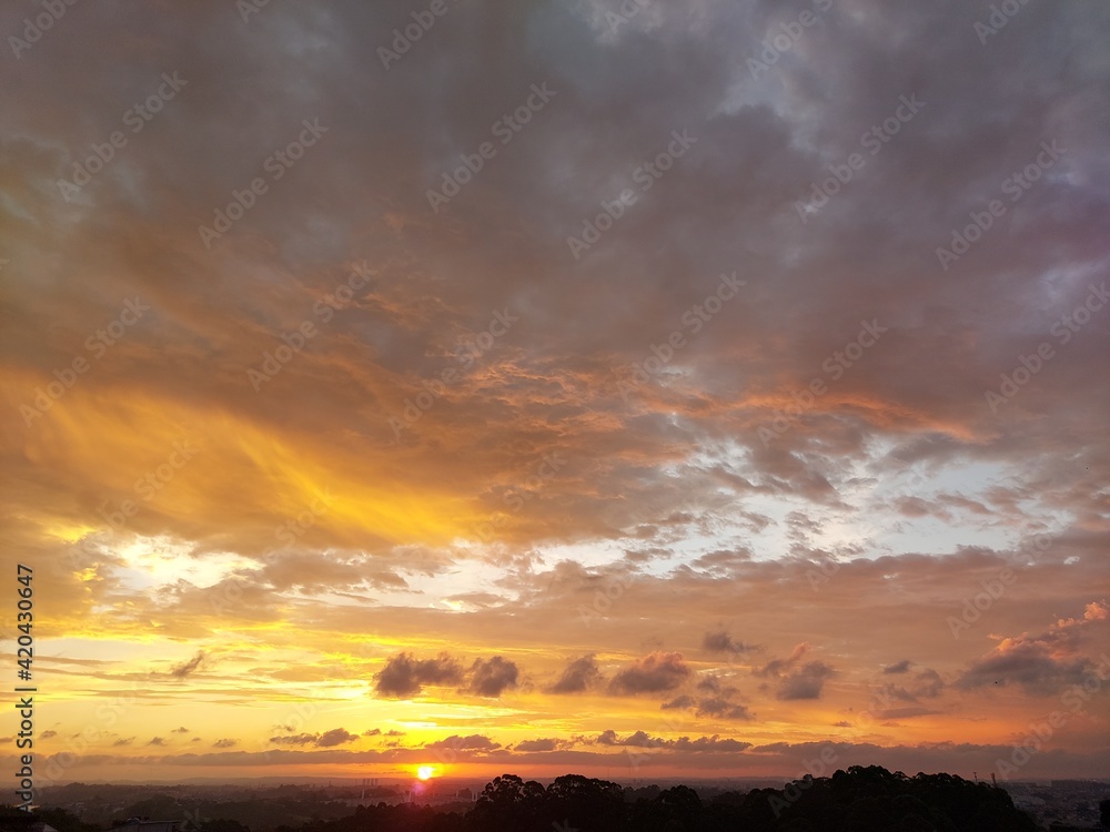 Obraz premium Fim de tarde