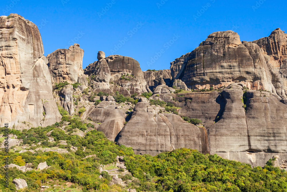 Meteora rock formation, Greece